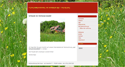Desktop Screenshot of ferien-horben.de